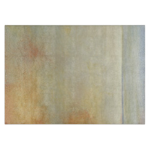 Seascape mit ruhiger Orangensonne Schneidebrett