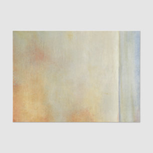 Seascape mit ruhiger Orangensonne Seidenpapier