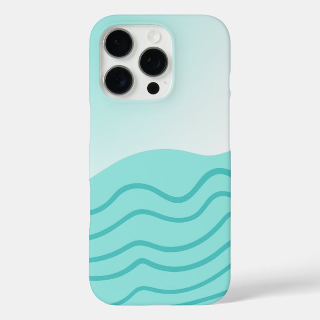 Seascape mit Strand, Great Wave & Mount Sea Case (Rückseite)