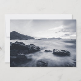 Seascape Monochrome Card