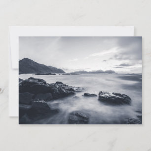 Seascape Monochrome Card