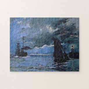 Seascape, Nacht Wirkung Monte San Giorgio Puzzle