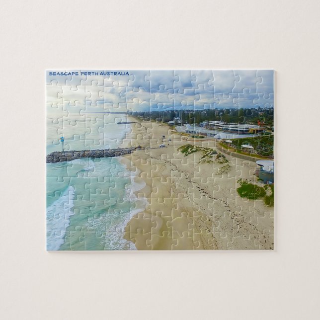 Seascape Perth Australien Puzzle (Horizontal)