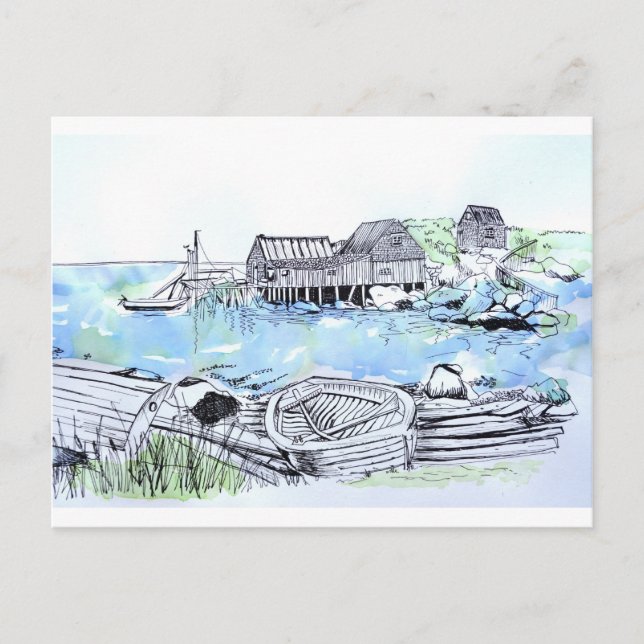 Seascape. Postkarte (Vorderseite)