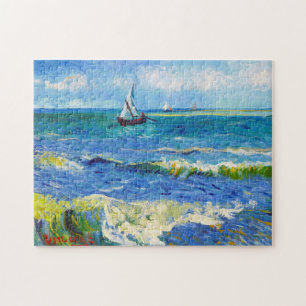 Seascape Saintes-Maries Vincent Van Gogh lebendig Puzzle