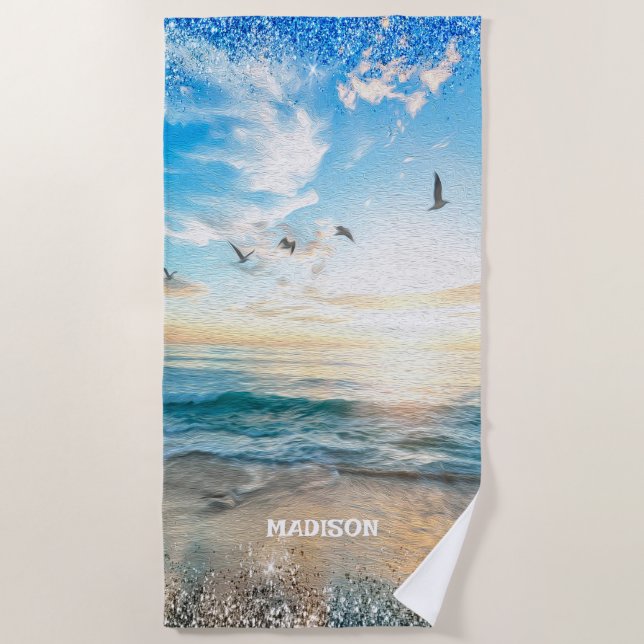 Seascape Strandtuch (Vorderseite)