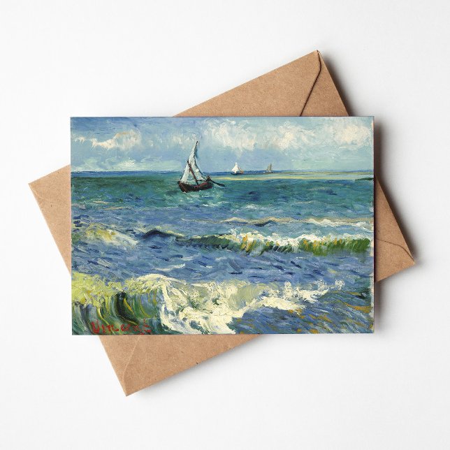 Seascape | Vincent van Gogh Karte (Von Creator hochgeladen)