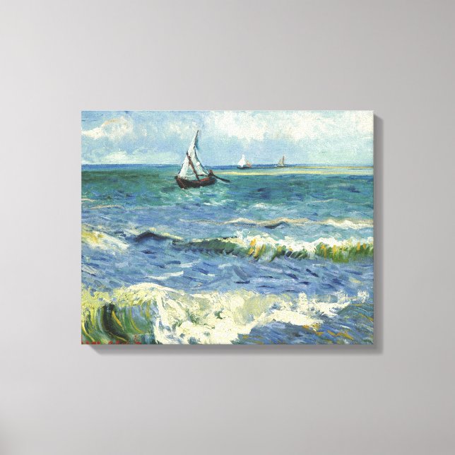 Seascape | Vincent van Gogh Leinwanddruck (Vorderseite)