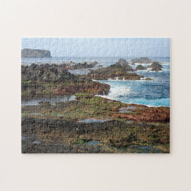 Seascape von den Azoren Inseln Puzzle (Horizontal)