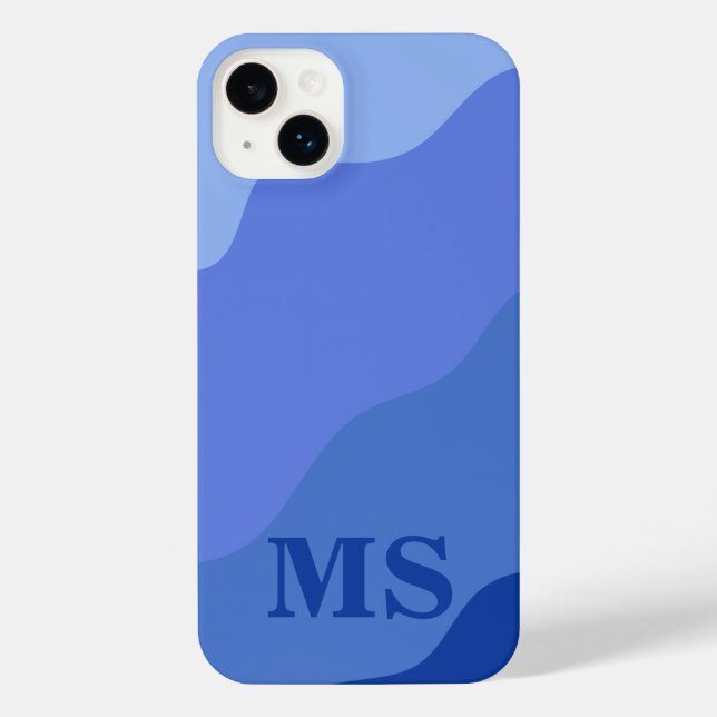 Seascape with Beach, Great Wave & Mount Sea Case iPhone Hülle (Rückseite)