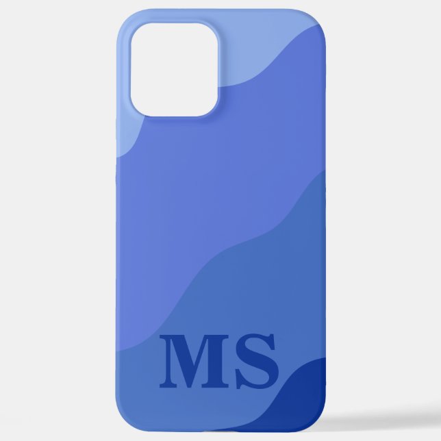 Seascape with Beach, Great Wave & Mount Sea Case iPhone Hülle (Rückseite)