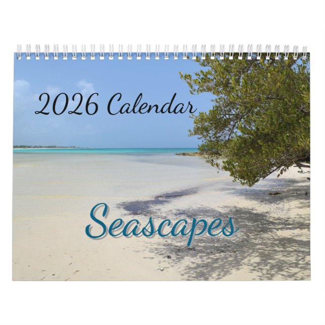 Seascapes Ocean Sea Tropical Kalender (Titelbild)