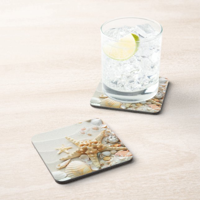 Seashell am Untersetzer (Rechte Seite)