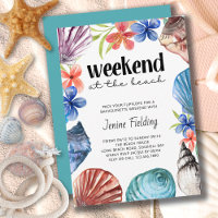 Seashell and Blume Bachelorette Beach Weekend