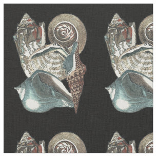 Seashell-Anthologie Stoff