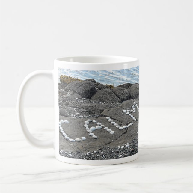 Seashell Art Tasse (Links)