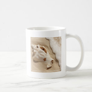 Seashell auf großartiger Türke-karibischer Insel Kaffeetasse