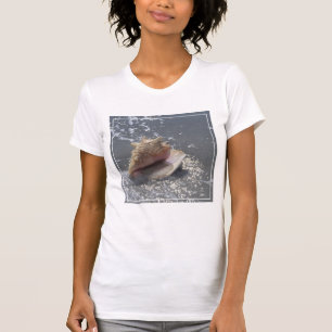Seashell auf Insel des Strand- Sanibel, Florida T-Shirt