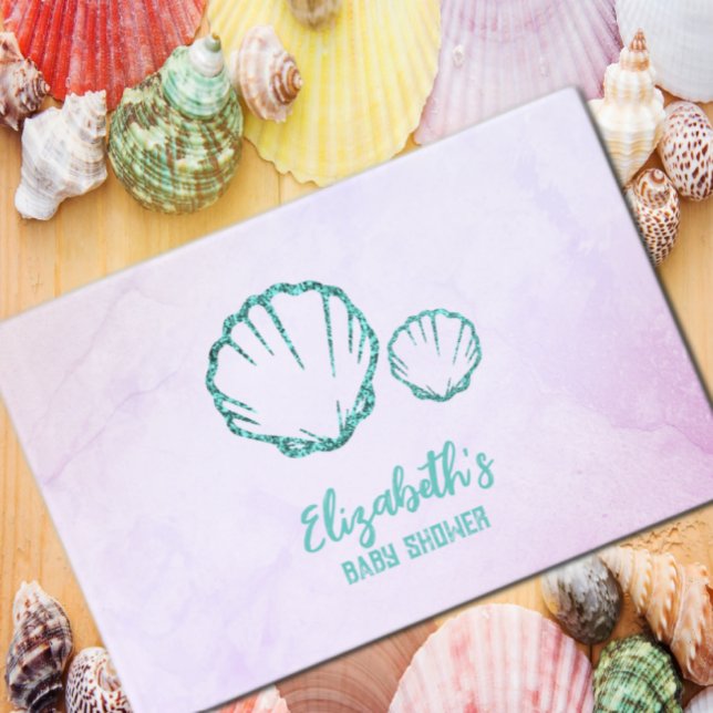 Seashell Baby Dusche Gästebuch (Von Creator hochgeladen)