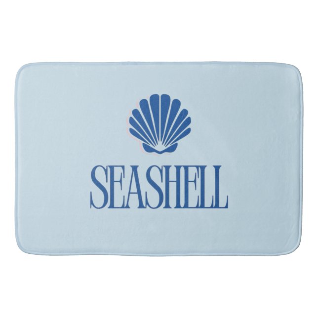 Seashell Badematte (Vorderseite)