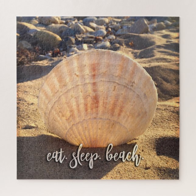 Seashell Beach Foto isst Sleep Beach Coasta Puzzle (Vertikal)