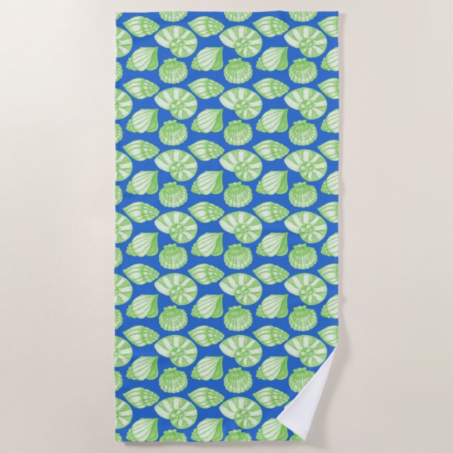 Seashell Beach Handtuch (Vorderseite)