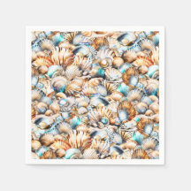 Seashell Collage Diamant Jakobsmuschel Muschel Chi