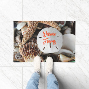 Seashell Collection Welcome Friends Doormat Fußmatte