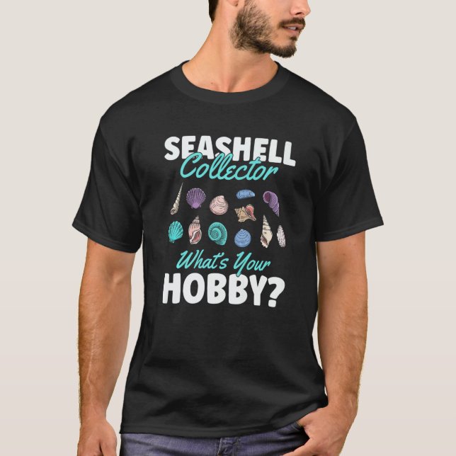 Seashell Collector Hobby Sea Shell collecting Tool T-Shirt (Vorderseite)