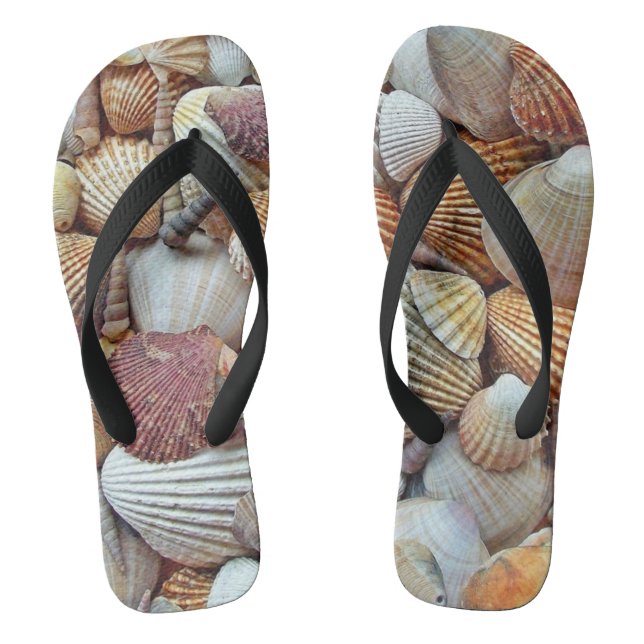 Seashell Flip Flops (Fußbett)