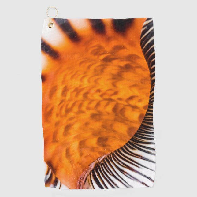 Seashell Golfhandtuch (Vorderseite)