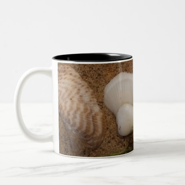 Seashell Mug Zweifarbige Tasse (Links)