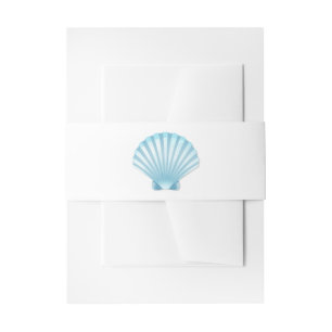 Seashell Muschel Beach Wassersport Einladungsbanderole