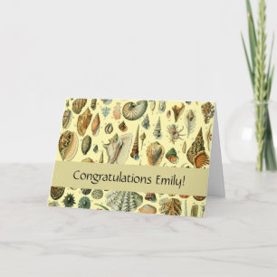 Seashell Muschel Mollusk Clam Karte