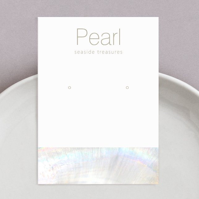 Seashell Nautical Earring Display Holder (Von Creator hochgeladen)