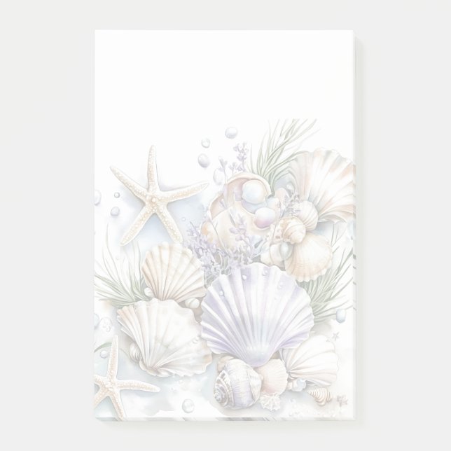 Seashell Notes Post-it Klebezettel (Vorderseite)