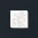 Seashell Notes Post-it Klebezettel<br><div class="desc">Post-it-Notes shown in white with a lovely seashell print.
The print is opaque so you can write on it.
Customize this item or buy as is.



Licensed Image</div>