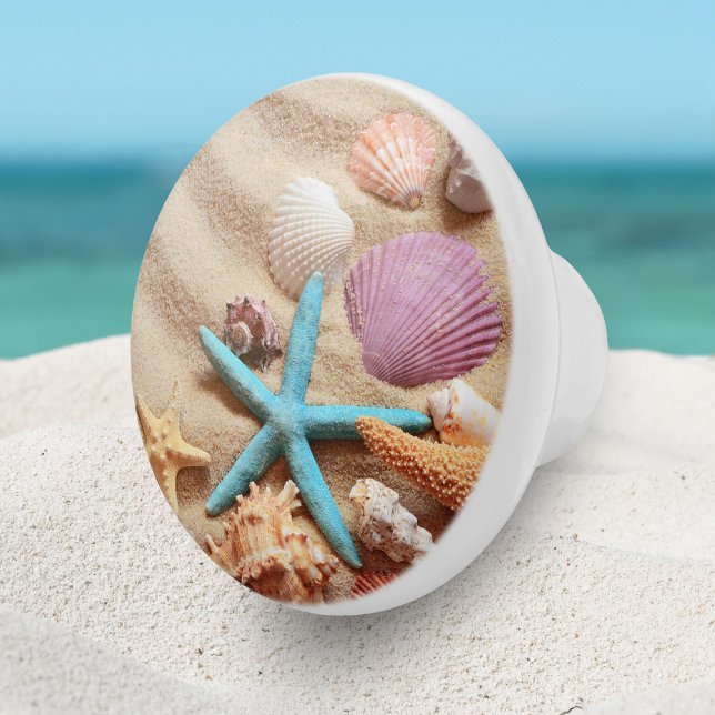 Seashell Ocean Sand Keramikknauf (Von Creator hochgeladen)