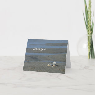 Seashell Pile Dankeschön Card Dankeskarte