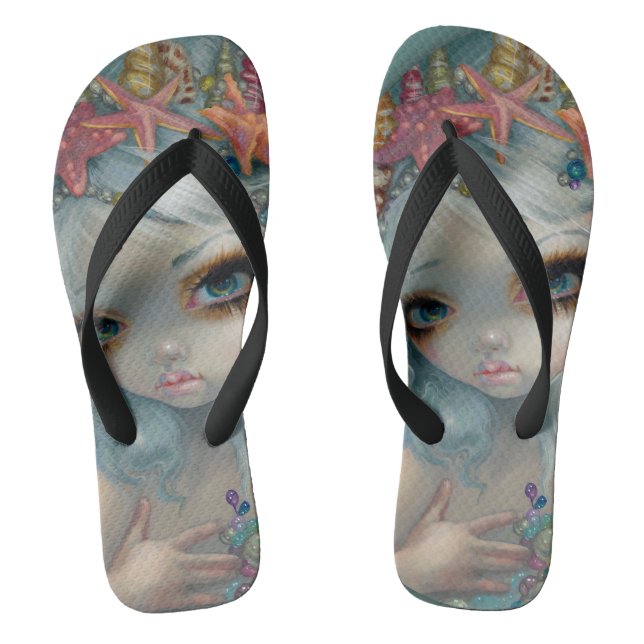 "Seashell Princess" Flip Flops (Fußbett)