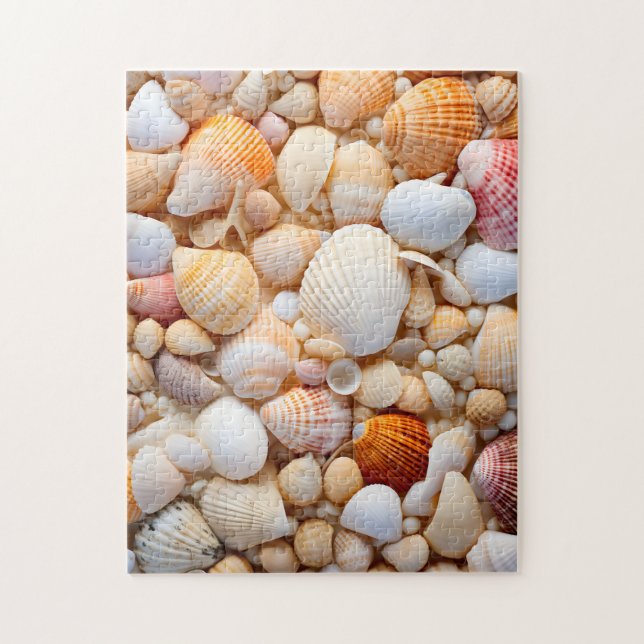 Seashell Puzzle. Puzzle (Vertikal)