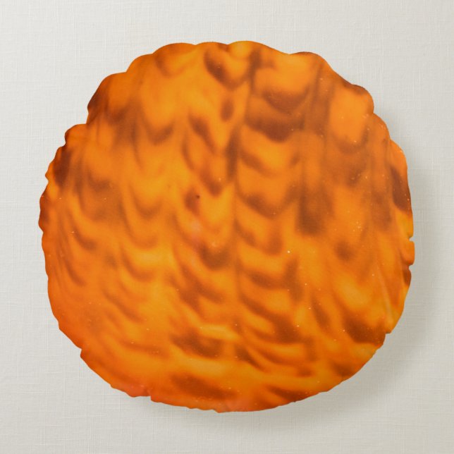Seashell Rundes Kissen (Vorderseite)