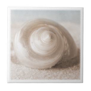 Seashell-Sand-Strand - tropische Muschel-Schablone Fliese
