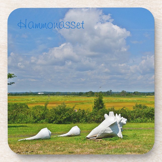 Seashell Sculpture Untersetzer (Vorderseite)