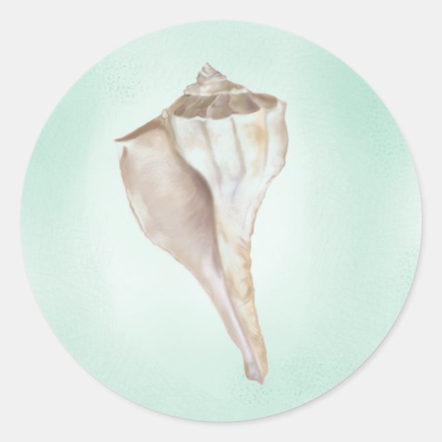 Seashell Sticker (Vorderseite)