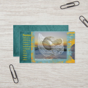 Seashell & Surf - Massachusetts auf Cape Cod Visitenkarte