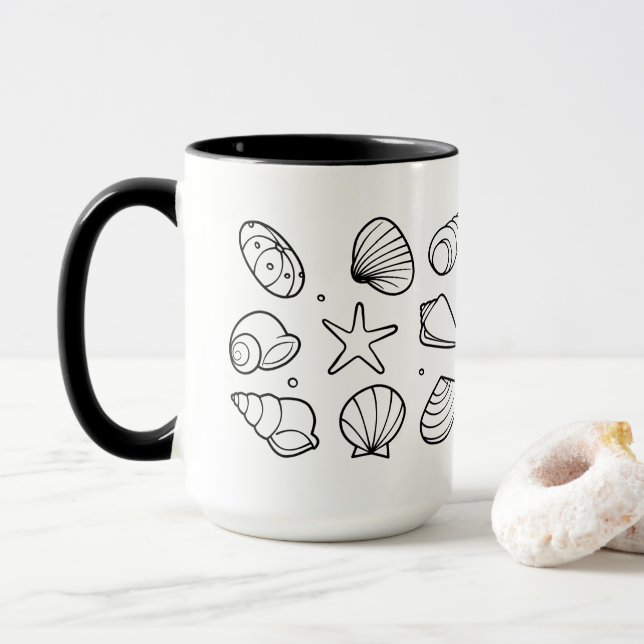 Seashell Tasse (Mit Donut)