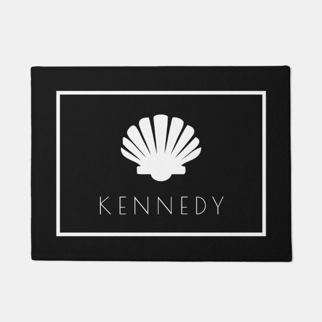 Seashell Welcome Fußmatte (Vorderseite)