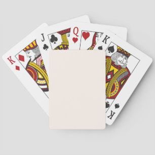 Seashell White FFF5EE - Option zum Hinzufügen von  Spielkarten