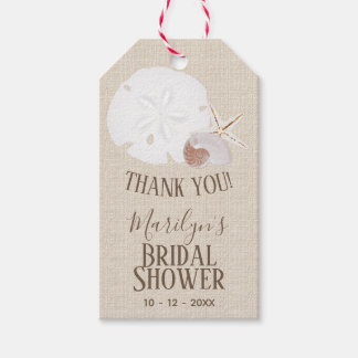 Seashells Beach Brautparty Geschenkanhänger